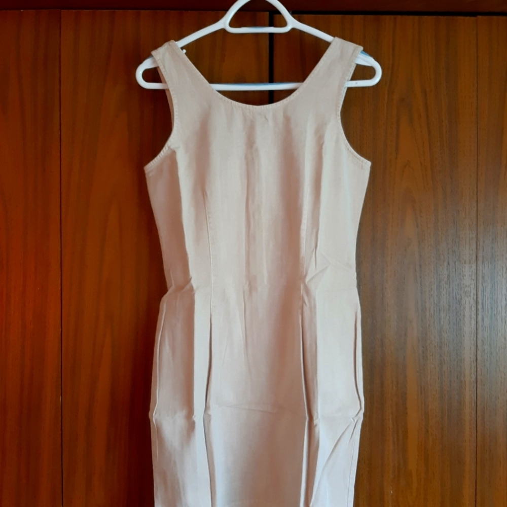 Lew Magram Collection tan dress